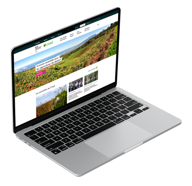 Site institutionnel Cirad